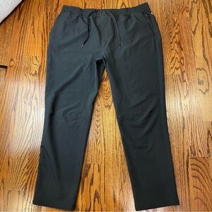 Men's Black Pants Right of Way Sweats